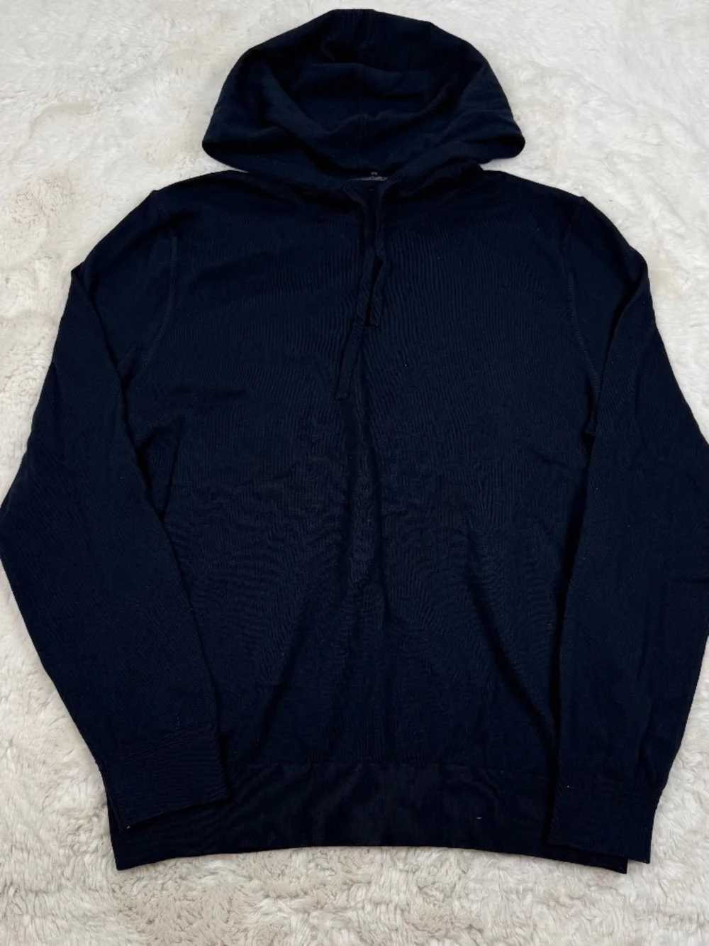 Banana Republic Pima Cotton Cashmere Blend Hoodie Light Weight Blue Men's Large